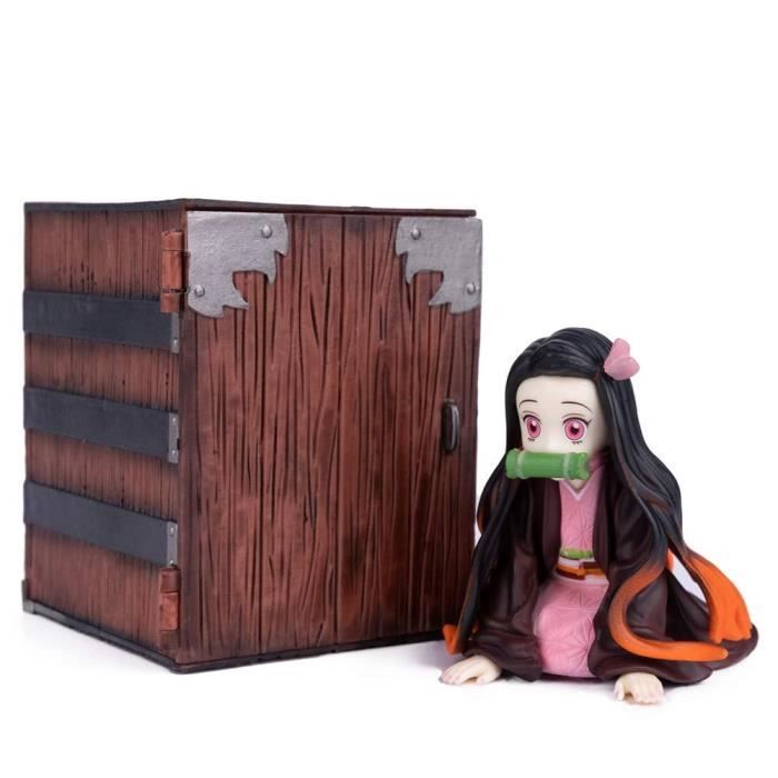 Figurine Demon Slayer Nezuko Kamado 33 Cm - Double Tête, PVC - Édition Limitée 2023