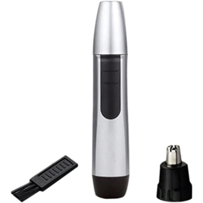 Tondeuse électrique étanche Pour Nez, Oreilles Et Poils - Fonctionne Sur Pile AA (non Incluse)