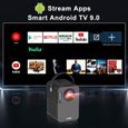 Artlii Play Vidéoprojecteur Portable HD Android TV9.0 Bluetooth Wifi Mini Rétroprojecteur Portable - Projecteur Intelligent 720p-1