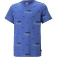 Ensembe Short et T Shirt - PUMA - Junior - Noir et Bleu-1