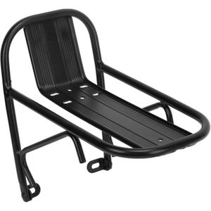 Porte-Bagage Avant VTT/VTC Atoo 26'' - Acier Noir - Pour Vélo 26 Pouces