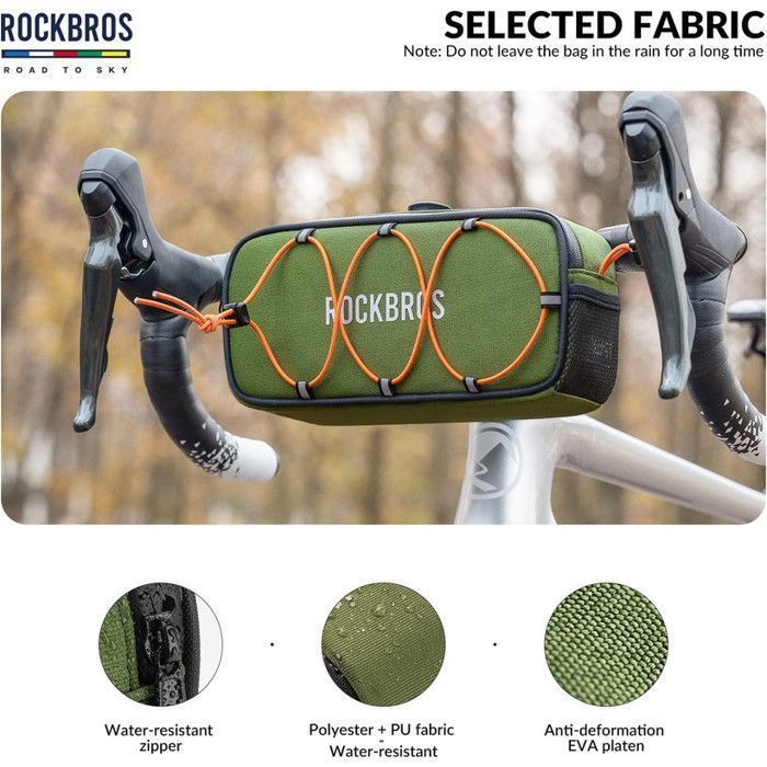 ROCKBROS Sacoche de Selle Vélo VTT Cyclisme Sac de Siège