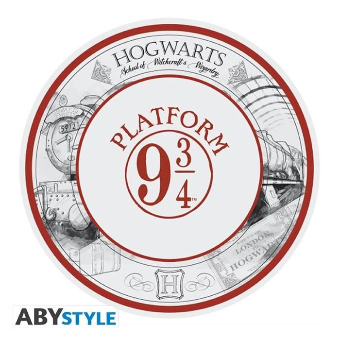 Set de 4 assiettes Harry Potter - Symboles phares - Cdiscount Maison
