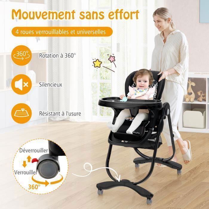 Chaise De Saut Réglable Pour Bébé 6-24 Mois – Développe Coordination Et équilibre, Tissu Premium - 7