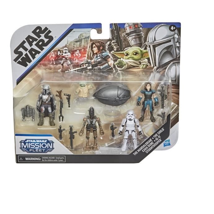 Jeu de figurines Star Wars Mission Fleet - Pack Défendre The Child