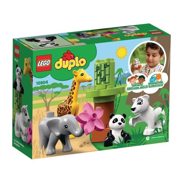 LEGO® DUPLO® Ma ville 10904 Les bébés animaux - Cdiscount Jeux - Jouets