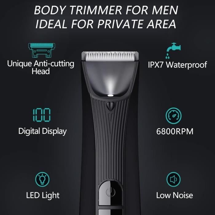 Tondeuse 3 En 1 Surker - Corps, Barbe, Nez, étanche IPX7 - Neuve Sous Blister