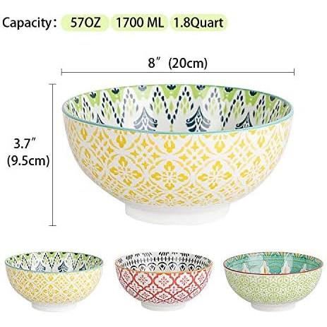 FHzytg Lot de 2 bols à ramen japonais en céramique avec | FindTheDeal