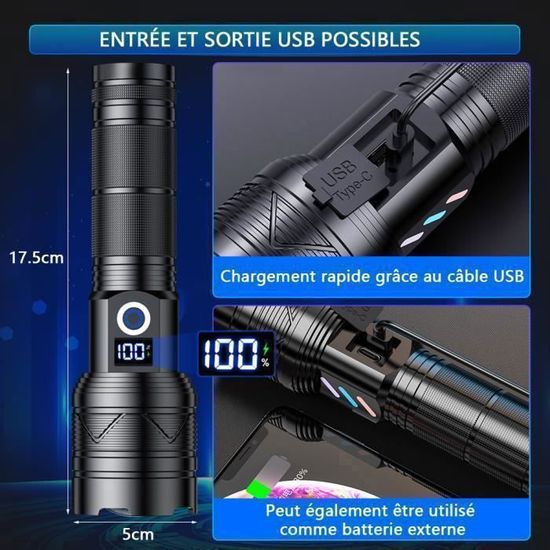 Lampe Tactique Militaire Haute Puissance