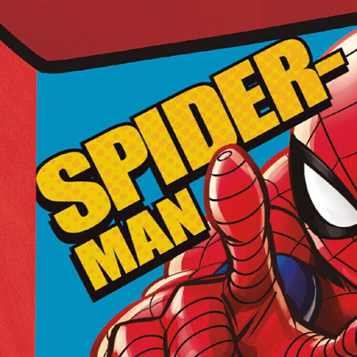 ARDITEX Marvel Spiderman Aufbewahrungsbox – 31x31x31 Cm, Faltbar, Für Spielzeug & Kleidung – Offiziell Lizenziert