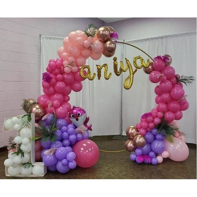 OpHvy 100 Pièces Ballons Rose Blanc Fuchsia, Ballons de Mariage, Ballon  Helium Gonflable pour Anniversaire Happy Birthday Ba[1232] - Cdiscount  Maison