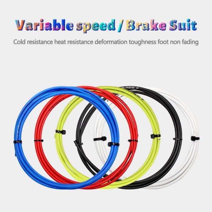 CTRICALVER Kit de Câbles et Boîtier de Dérailleur Universel pour