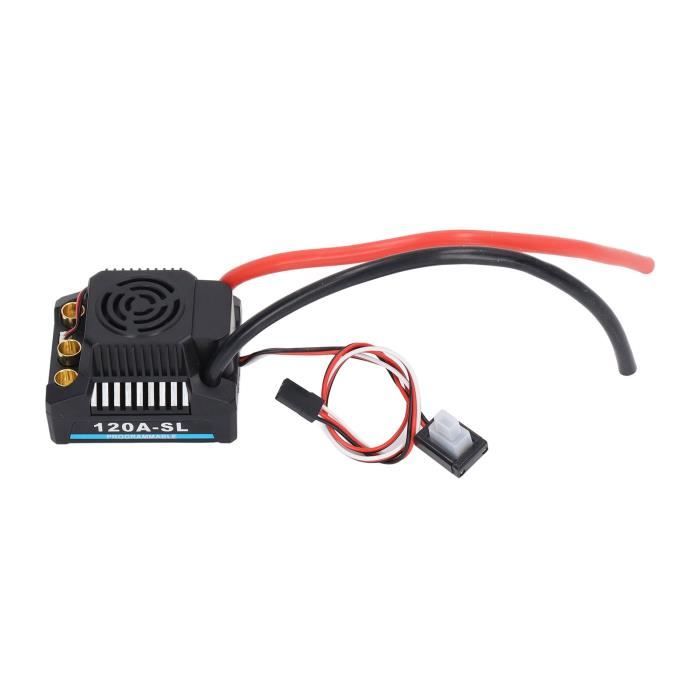 RC Brushless ESC Contrôleur de vitesse électrique étanche programmable ...