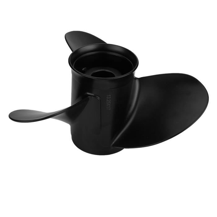 Hélice Marine 4 Pales En Alu 10,3 X 13 Pas – Compatible Mercury 25-70 HP, Fiable Et Performante