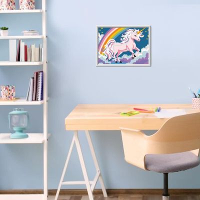 Ravensburger - Numéro d'Art Petit Format - Licorne en forêt - Loisir Ravensburger - Numéro d'Art Petit Format - Licorne en forêt - Loisir
