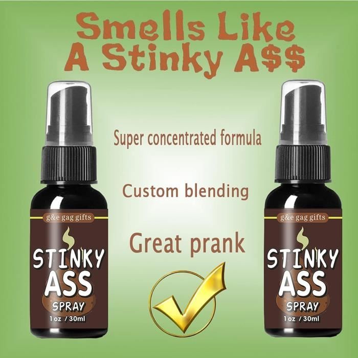 Spray Puant Puissant - Fart Spray Prank - 30ML Tricky Liquid Fart - Stinky  Ass Fart Spray Prank - 3PCS - Cdiscount Jeux - Jouets