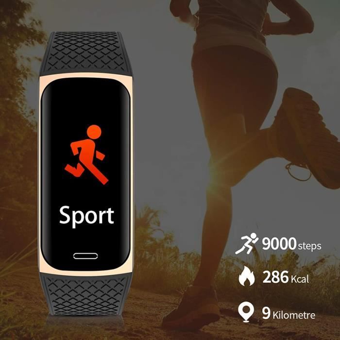 Bracelet best sale connecté running
