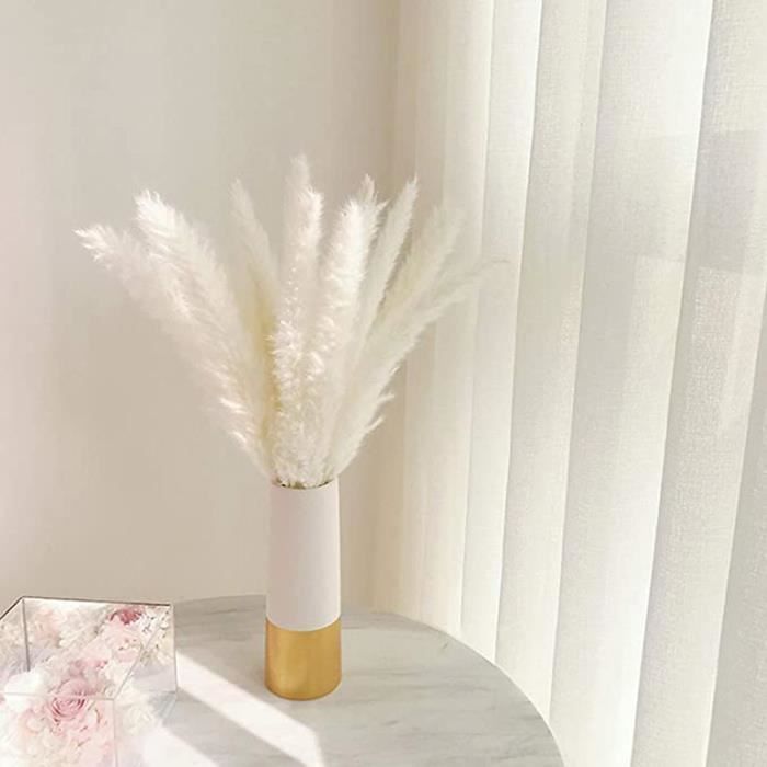 30 pcs Herbe de la Pampa, 58 cm Naturel Pampa Fleur Bouquet de Fleurs ...