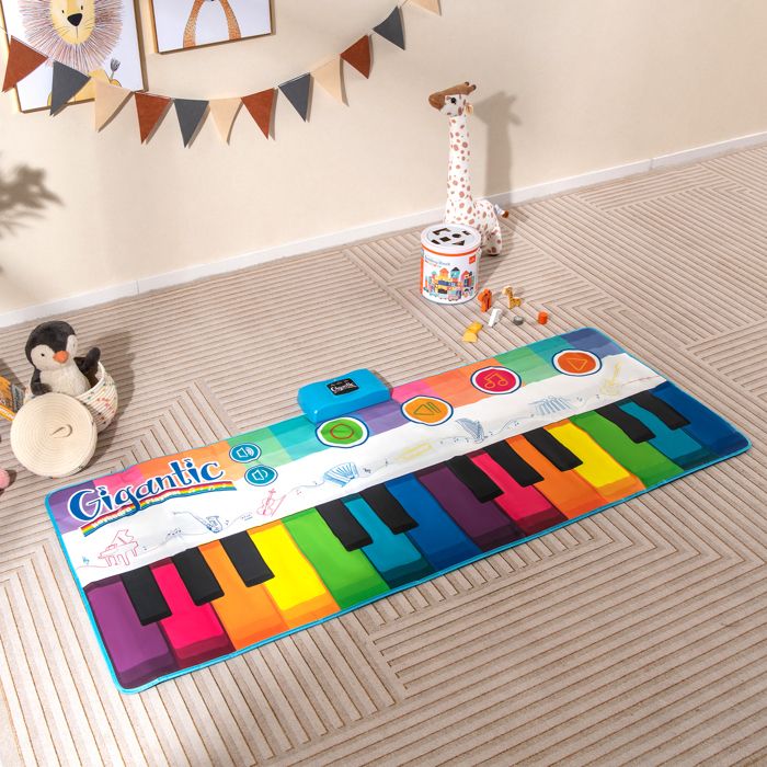 Tapis d'éveil musical pour bébé, Tapis d'éveil musical pour bébé, piano