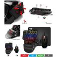 PACK GAMER 3 EN 1 G900 RGB PS5 SWITCH XBOX PC Clavier + Souris + Tapis pour console GAMEBOARD-0