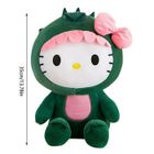 Jouet en peluche - YIBUJIAZU - Hello Kitty - Dinosaure - 35 cm - Vert - Mixte