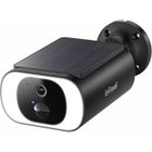 IEGEEK 2K Camera Surveillance WiFi Exterieure sans Fil - Camera Exterieur Solaire WiFi sur Batteries, Panneau Solaire Integree, IP66