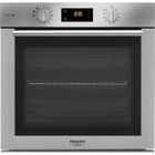 Four encastrable pyrolyse chaleur pulsée - HOTPOINT FA4S841PIX - Porte froide - Rail téléscopique - 71L - Ajout de vapeur
