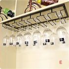 ROKOO 7 Fentes Porte-verre à vin Gobelet Titulaire Inversion Suspendu Coupe de cuisine Décoration de Ménage Bar - Style E
