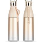 SOMEETPRO Gourde Isotherme Enfant Acier Inoxydable Sport Bouteille d'eau 350ml Reutilisable Gourdes sans BPA Jaune