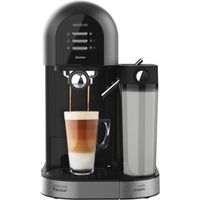 Cecotec Machine à café Power Instant-ccino 20 Chic Serie Nera. Café moulu, capsules, 20bars, Réservoir lait 0,7L et eau 1,7L, 1470W