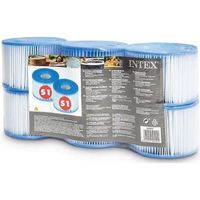 Lot de 6 cartouches de filtration pour Pure Spa - Intex 29011