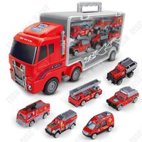 TD® Camion cargo jouet Stockable pour enfants  Grandes Alliage  Modèle de véhicule d'ingénierie de simulation  Jouets pour garçons