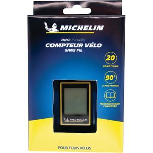 COMPTEUR POUR CYCLE MICHELIN Compteur sans fil 20 fonctions Michelin