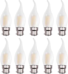 AMPOULE - LED Lot de 10 ampoules LED à baïonnette B22 à intensit