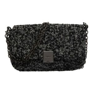 Sac à Main Bandoulière S.Oliver - Couleur Gris/noir, 100% Polyuréthane, Fermeture Magnétique