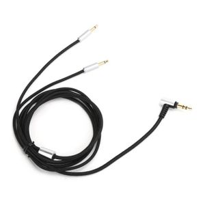 CASQUE - ÉCOUTEURS ZJCHAO Remplacement du câble audio Câble de casque