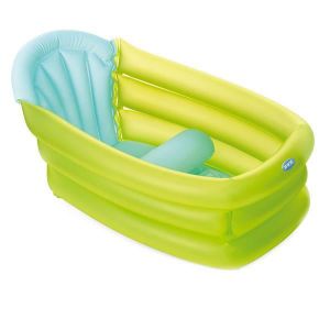 Jan/é Baignoire R/éducteur de Receveur de Douche Gonflable Comprend Gonfleur avec Ventouses//Bouchon 60 x 60 cm 70 L