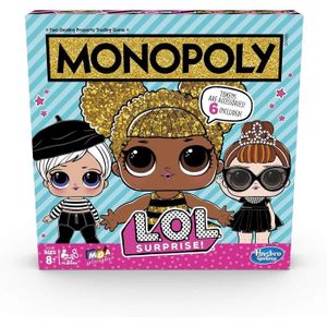 JEU SOCIÉTÉ - PLATEAU Monopoly L.O.L. Surprise Jeu de Société Édition En