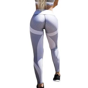 LEGGING Pantalon Femme de yoga Fes,Blanc