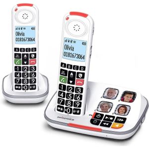Téléphone fixe Swissvoice Xtra 2355 Duo, telephone sans Fil DECT 