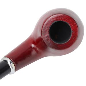 PIPE LIU-7694954863717-Pipe à fumer Smoking pipe, Exquisite long and durable wooden tobacco pipe gift craft, Suitable for wedding pour pi
