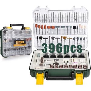Shineus Tête de meulage pour Dremel rotatif kit avec tige de 3 mm Lot de 64 abrasif monté pierres daffûtage 