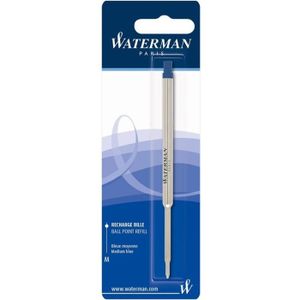 Waterman - Allure marbré bleu - Set of two fountain pens