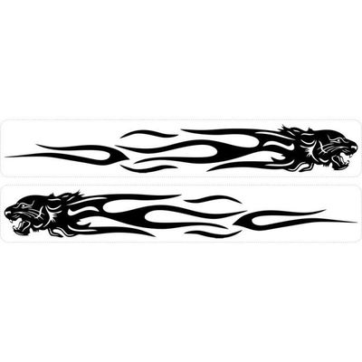 Lot De 3 Autocollants De Moto Sponsors - En Vinyle - Pour Course à Pied, Tuning, Rallye - Résistant Aux Intempéries - Pour Amateurs De Moto - Pour