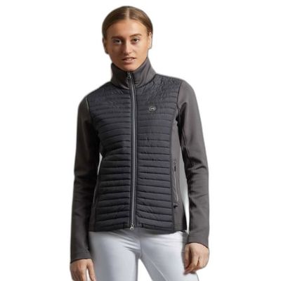 Veste d'équitation Caldene tweed femme 38 UK 14 vert laine