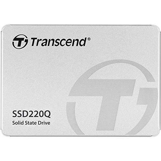TRANSCEND SSD220Q - Disque SSD - 2 To - Interne - 2.5" - SATA 6Gb/s