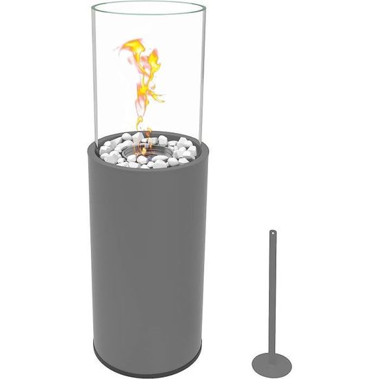 Cheminée au bioéthanol pour l'intérieur et l'extérieur, Cheminée de — free download