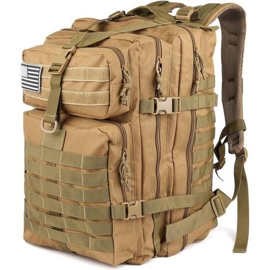 Sac à Dos Militaire Tactique 60 Litres Kombat - Avec MOLLE - Neuf