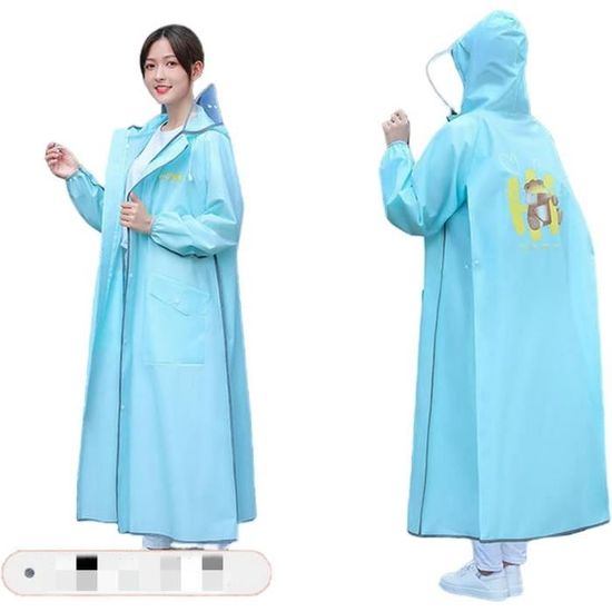 Poncho Pluie MRWiZMS Homme/Femme - Imperméable Et Coupe-Vent - Pour Randonnée, Vélo, Festival