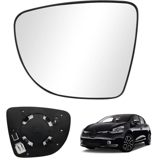 Verre De Rétroviseur Asphérique Droit Ou Gauche Pour Renault Scenic 2 (2003-2009) - Référence OEM 7701054752 / 7701054753